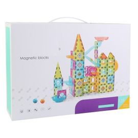 Stor Pack 139st Magnetiska Bitar i Härliga färger . Fr 3år