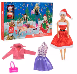 Julkalender m Docka o Överraskningar Julkalender Adventskalender