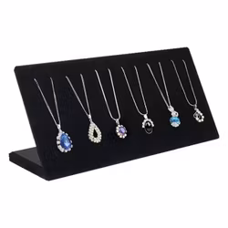 Svart sammet Display för Halsband / ArmbanD