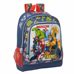 Ryggsäck Avengers Heroes VS Thanos 42 CM väska - Skolväska