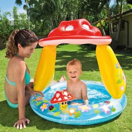 Intex Baby Pool Mushroom Ø 102x88cm . 1-3år