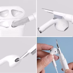 3-i-1 Rengöringspenna för Airpods / Hörlurar