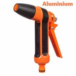 14cm Aluminium Justerbar Sprutpistol Vattenpistol F Vattenslang
