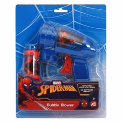 Spiderman Batterifri Bubbelpistol - Skjuter ut Såpbubblor
