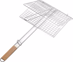 2st XL Grillnät 40cm x 33cm + 29cm Handtag