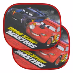 2-Pack Cars Tema Solskydd m Sugkoppar.