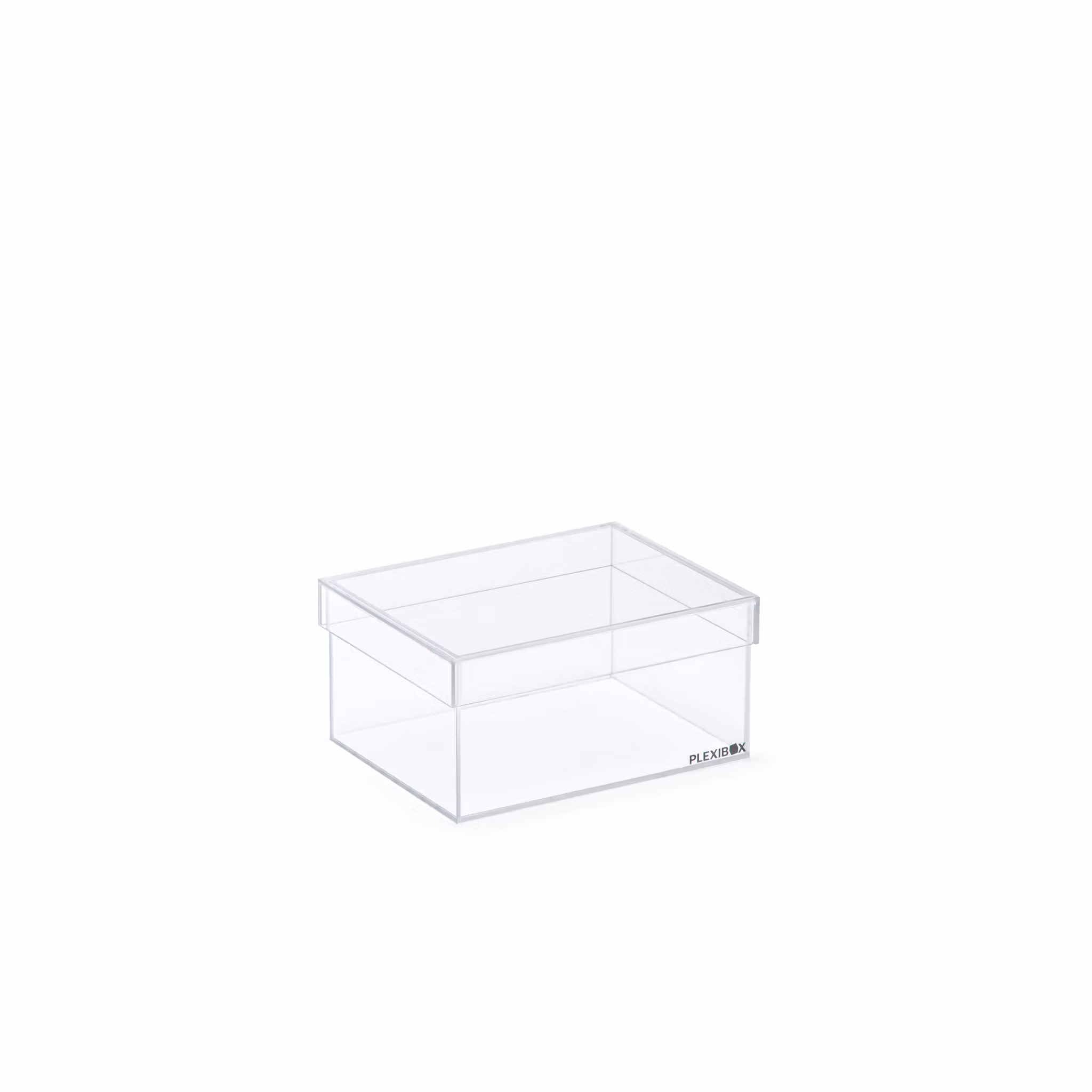 Barnboxen är gjord av akryl (plexiglas). Den kan användas som en inredningsdetalj och förvaring av barnets första par skor eller annat som man önskar att föreviga i boxen. Måtten är L210xB170H105mm.