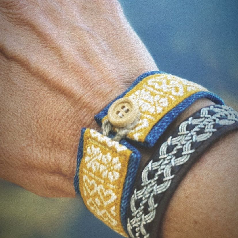 Armband HEMBYGD gul