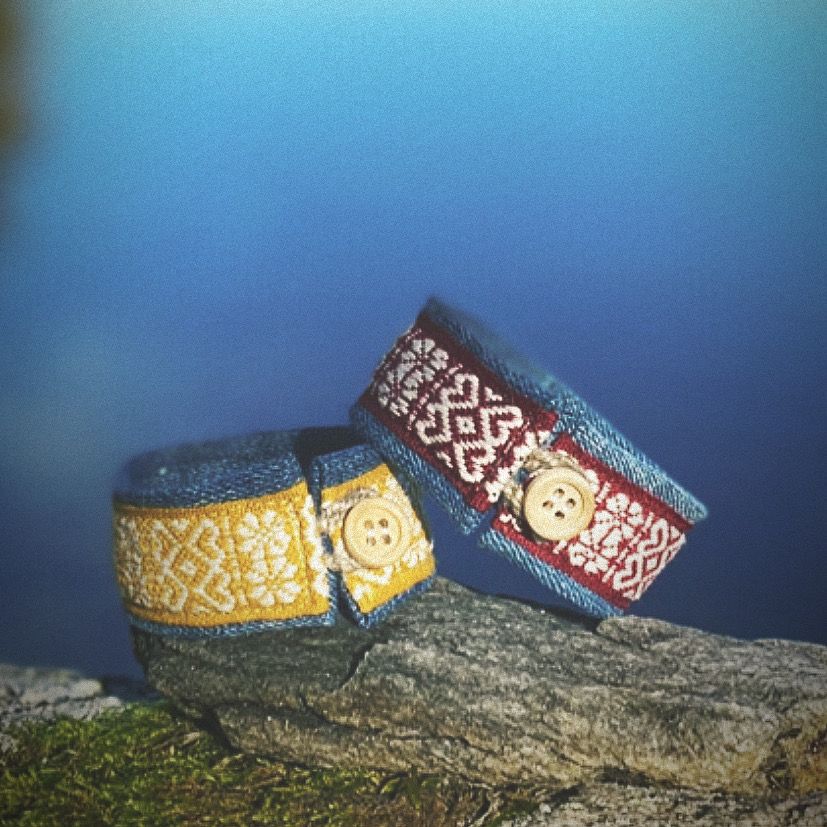 Armband HEMBYGD gul