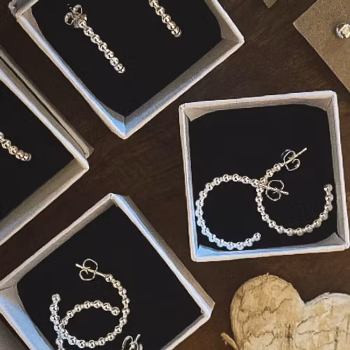 Örhänge SNÖPÄRLOR