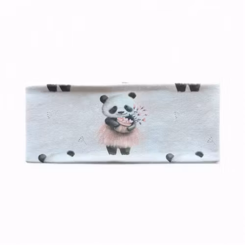 Pannebånd m/fleecefor pandaballerina str 48/50 (1-3 år)