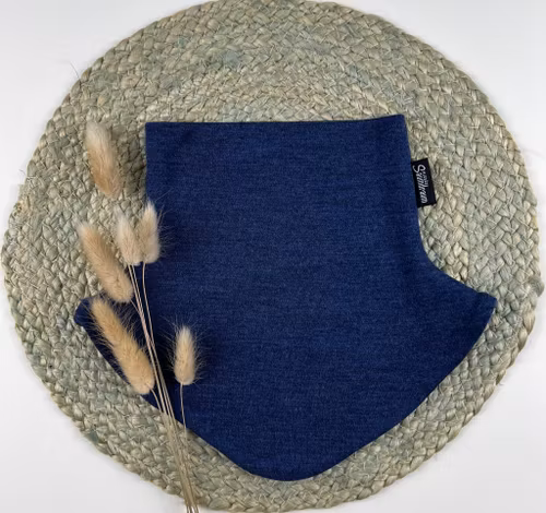 Hals jeansblå str 3-9 år