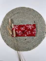 Snurrepannebånd raud str 50-52