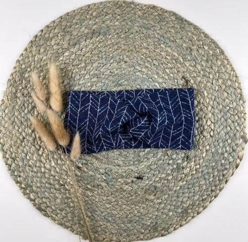 Snurrepannebånd jeansblå str 50-54