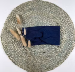 Snurrepannebånd jeansblå str 50-54