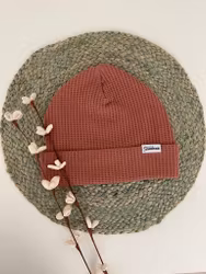 Brettopphue med vaffelstruktur lakserosa str 52/54