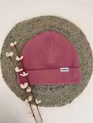 Brettopphue med vaffelstruktur rosa str 52/54