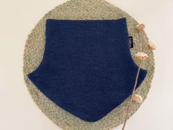 Hals jeansblå str L