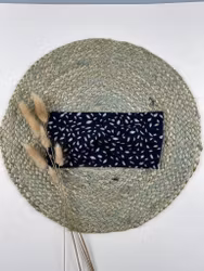 Snurrepannebånd  marineblå Blad