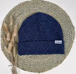 Brettopphue jeansblå str L