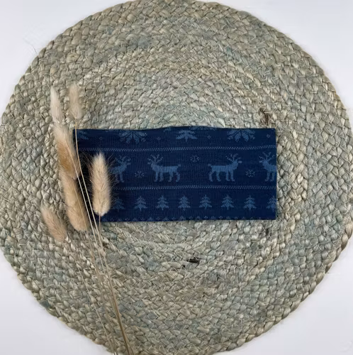 Pannebånd mørkeblå str 48/50