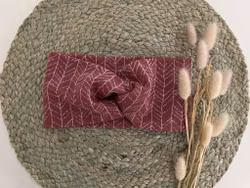 Snurrepannebånd  gammelrosa Pil