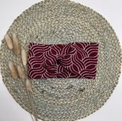 Snurrepannebånd  burgunder Letti