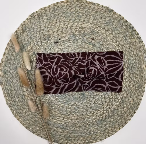 Snurrepannebånd  bordeaux Harriet