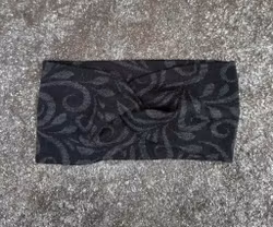 Snurrepannebånd svart Silja