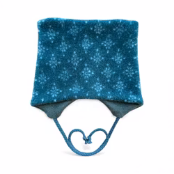 Knytehue safirgrøn str 4-12 mnd (42-46)