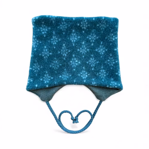 Knytehue safirgrøn str 4-12 mnd (42-46)