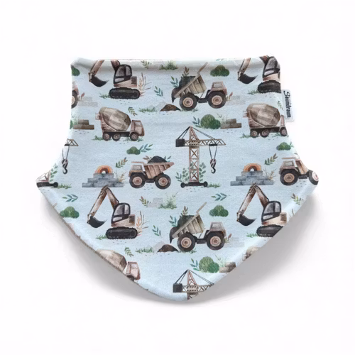 Hals m/fleecefor anleggsmaskiner str 3-9 år