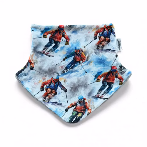 Hals m/fleecefor skikjørarar str 3-9 år