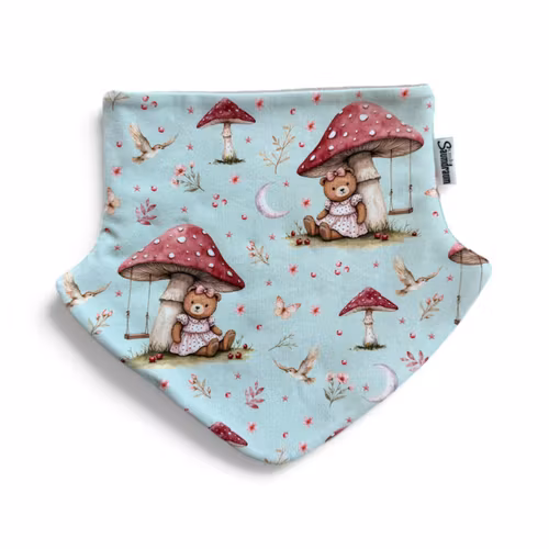 Hals m/fleecefor str 3-9 år