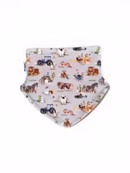 Hals m/fleecefor str 1-3 år