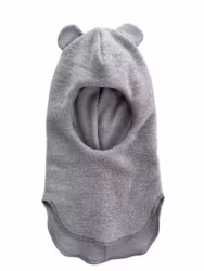 Balaclava mørk beige str 48/50 (1-2 år)