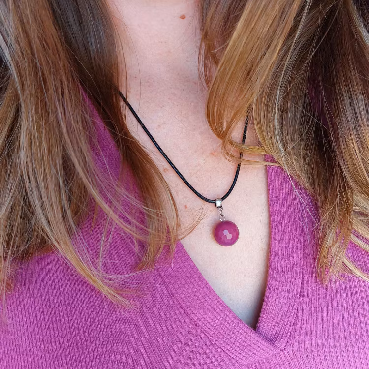 Halsband med hänge | Malaysia jade