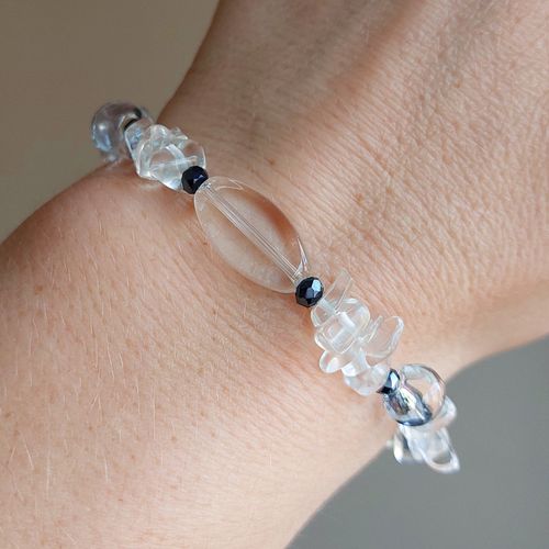 Elastiskt armband | Glas