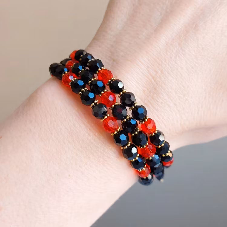 Wirearmband | Glas