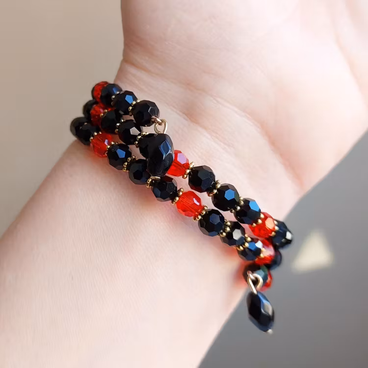 Wirearmband | Glas