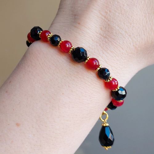 Elastiskt armband | Glas