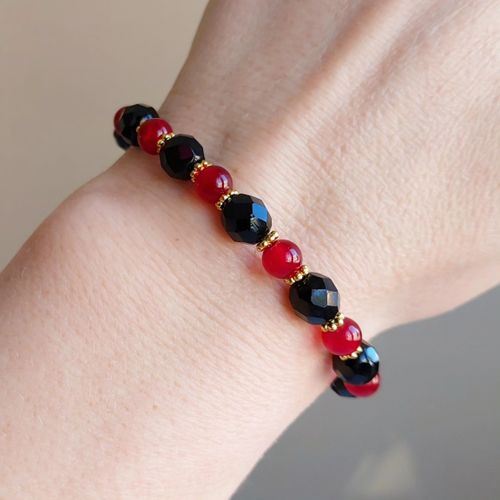 Elastiskt armband | Glas