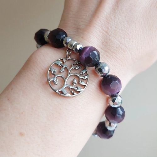 Elastiskt armband | Glas