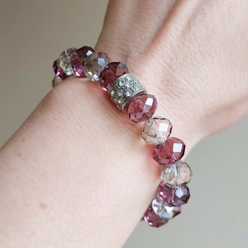 Elastiskt armband | Glas