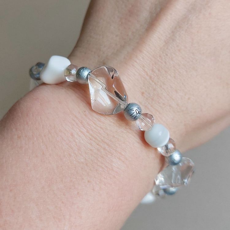 Elastiskt armband | Glas