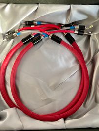 Furutech högtalarkablar – 2x 1 meter med banan/gaffel