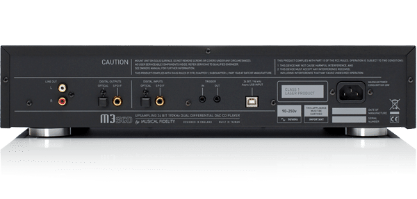 Musical Fidelity M3 SCD – Silver, kundinbyte i nyskick!