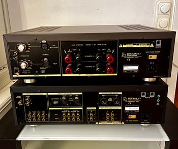 Luxman kombo för och slutsteg M3 samt C3 - begagnat i gott skick