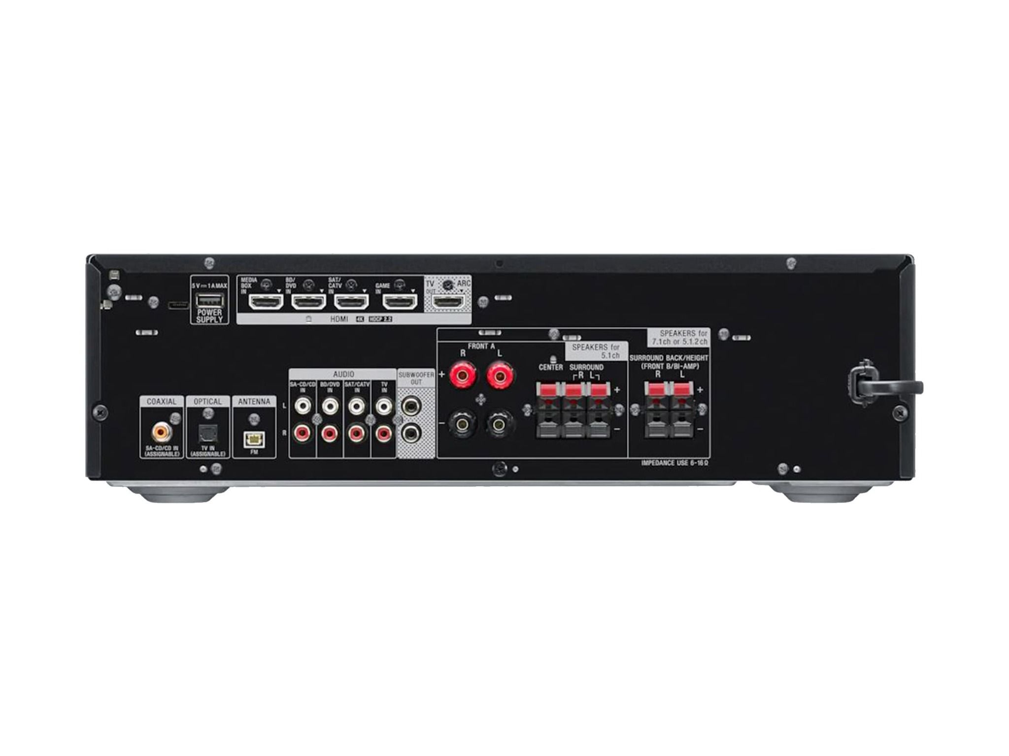 Sony STR-DH790 - 7.2-kanals AV-hemmabioreceiver (svart) - inbyte