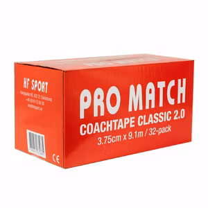 Hel låda 32 rullar Coachtape Classic 2.0 3,75cm x 9,1m
